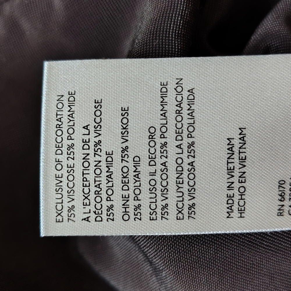 Elegant Chocolate Brown Velvet Women's Top - Picture 8 of 10